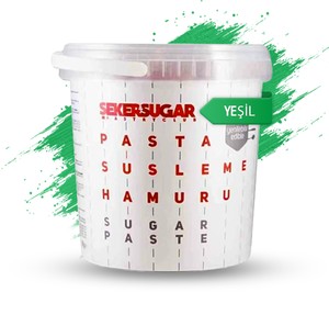  ŞEKER SUGAR ŞEKER HAMURU YEŞİL (1 KG)