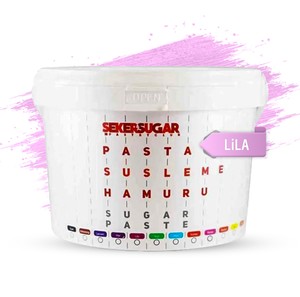  ŞEKER SUGAR ŞEKER HAMURU LİLA (2,5 KG)