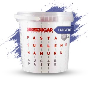  ŞEKER SUGAR ŞEKER HAMURU LACİVERT (1 KG)