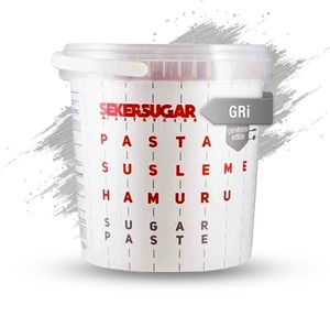  ŞEKER SUGAR ŞEKER HAMURU GRİ (1 KG)