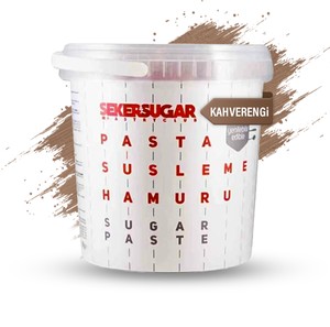  ŞEKER SUGAR ŞEKER HAMURU KAHVERENGİ (1 KG)