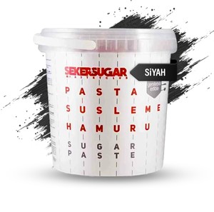  ŞEKER SUGAR ŞEKER HAMURU SİYAH (1 KG)