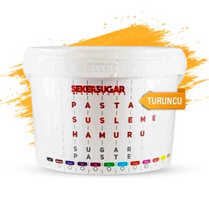  ŞEKER SUGAR ŞEKER HAMURU TURUNCU (2,5 KG)