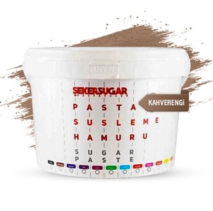  ŞEKER SUGAR ŞEKER HAMURU KAHVERENGİ (2,5 KG)