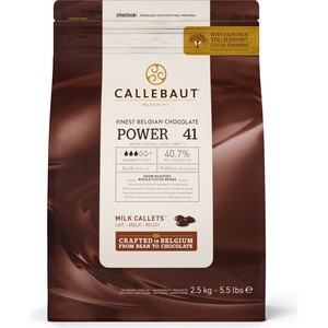  CALLEBAUT GÜÇLÜ SÜTLÜ DROP ÇİKOLATA %41 (2,5 KG)