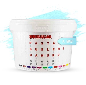  ŞEKER SUGAR ŞEKER HAMURU AÇIK MAVİ (2,5 KG)