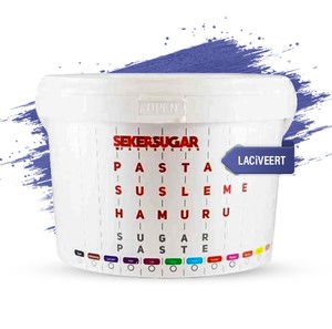  ŞEKER SUGAR ŞEKER HAMURU LACİVERT (2,5 KG)