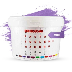  ŞEKER SUGAR ŞEKER HAMURU MOR (2,5 KG)